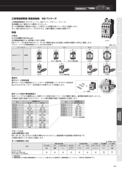 三菱電磁開閉器・電磁接触器 MS