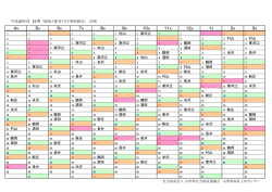 平成26年度 H.W 「福祉と保育の仕事相談会」 計画