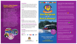 One Big Splash Rest Is History!