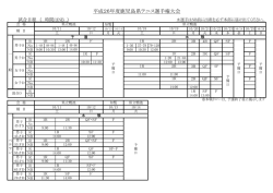 平成26年度鹿児島県テニス選手権大会