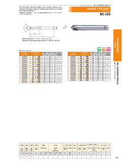 NC-LDS - OSG Tooling Australia OSG Tooling Australia