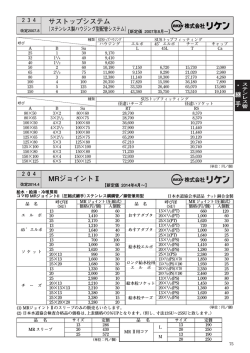 MRジョイントⅡ サストップシステム