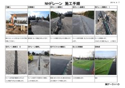 NHドレーン 施工手順