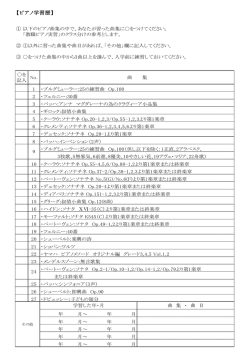 【ピアノ学習歴】