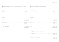 Museum Restaurant Japanese ISSEN Japanese or Western Umi