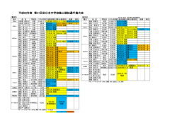平成26年度 第41回全日本中学校陸上競技選手権大会