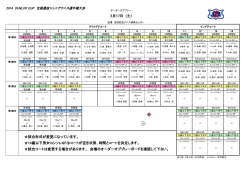 2014 DUNLOP CUP 全国選抜ジュニアテニス選手権大会 17日(土)