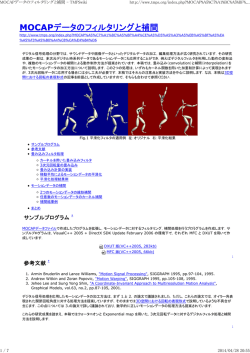 サンプルプログラム &dagger; 参考文献 &dagger;