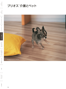 プリオス介護とペット PDF（高解像度版 5.6MB）