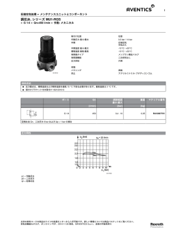 調圧弁, シリーズ MU1-RGS