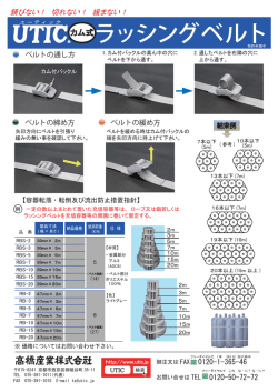 ラッシングベルト