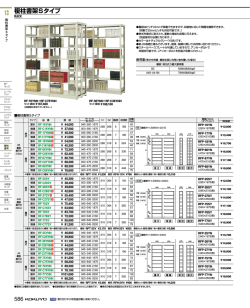 複柱書架Sタイプ