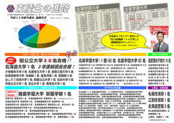東陵生の進路 - 北海道札幌東陵高等学校
