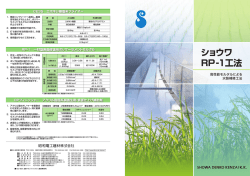 ショウワ RP-1工法