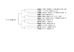 岩舘 陵 (船橋ﾄﾞﾗｺﾞﾝ) 1戦1勝 初 御宿高裕 (RK蒲田） 4戦2勝1KO2敗 初