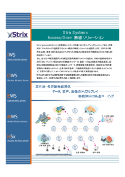 メッシュ無線装置のカタログはこちらをご覧ください。