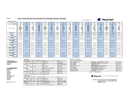 MASTER NEW JSJ SIN SE Asia schedule.xlsx - Hapag