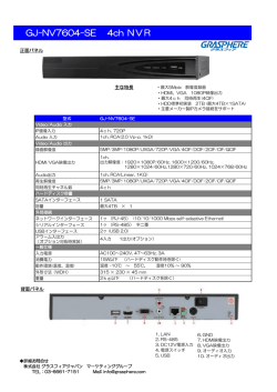 GJ-NV7604-SE 4ch NVR