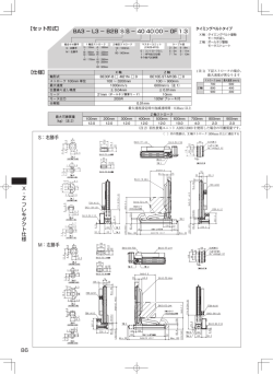 86 X ‐ Z フレキダクト仕様 ［セッ S M ［セット形式］ BA3 &minus; L3 &minus; B2B S S