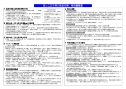 抱っこひも等の安全対策 報告書概要