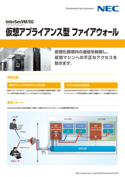 仮想アプライアンス型ファイアウォール
