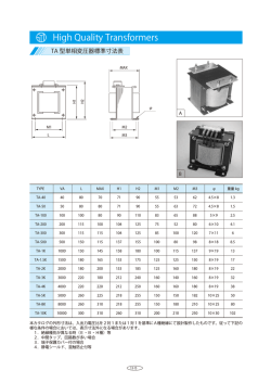 TA型トランス