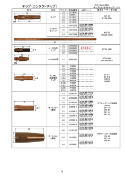 チップ（コンタクトチップ）