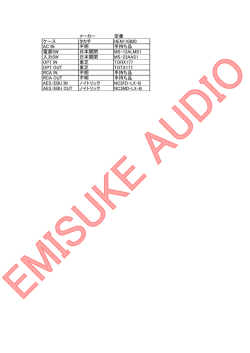 メーカー 型番 ケース タカチ HEN110820 AC IN 不明 手持ち品 電源SW