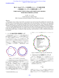 Torus-knot Type Ultra-Low Emittance SR Ring with Multi