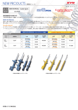 【新品番設定のお知らせ】 【NEW SR SPECIAL】 【Lowfer Sports