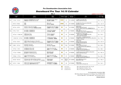 14.15 Pro Tour Calendar in PDF