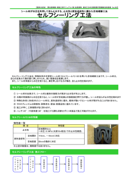 セルフシーリング工法カタログへ