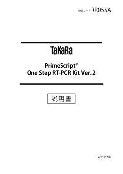 PrimeScript&reg;One Step RT-PCR Kit Ver. 2