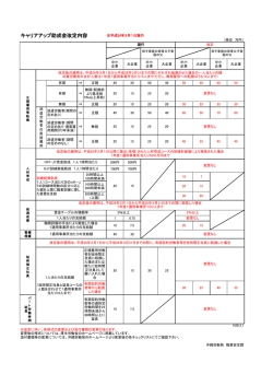 キャリアアップ助成金改定内容 - 沖縄労働局