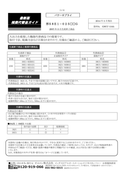 最新版 推奨代替品ガイド