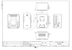 野中 4KEO外観図 システムカメラアダプタ関係 23&minus;6691 25&minus;2634