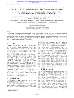 MOOL12 - 日本加速器学会
