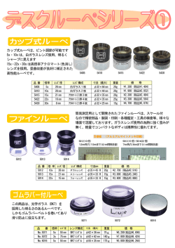 白ガラスレンズ使用、明るく シャープに