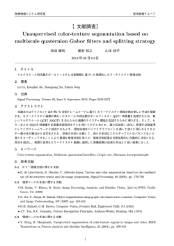Unsupervised color-texture segmentation based on multiscale