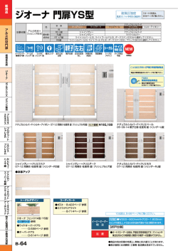 ジオーナ 門扉YS型