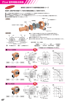 耐熱電動送風機