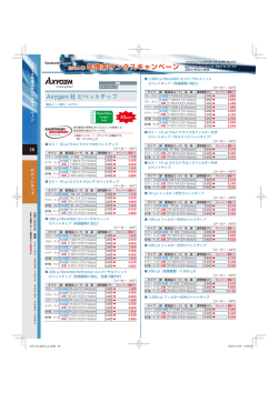 2014 年 年度末サンクスキャンペーン