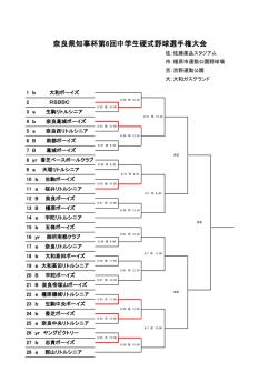 奈良県知事杯第6回中学生硬式野球選手権大会