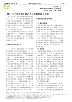 ドイツで存在感を高める公益財団統治企業