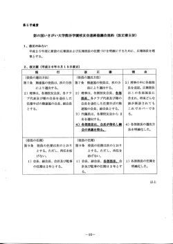 熊連協規約改正について