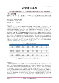 超電導 Web21 - 国際超電導産業技術研究センター
