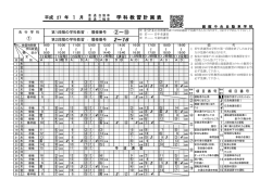 1月 学科教習計画表（PDFファイル）