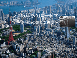 講演中に使用したスライド