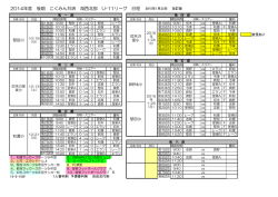 U-11サッカーリーグ in 滋賀県 湖西北部リーグ