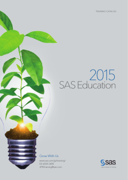 SAS Education